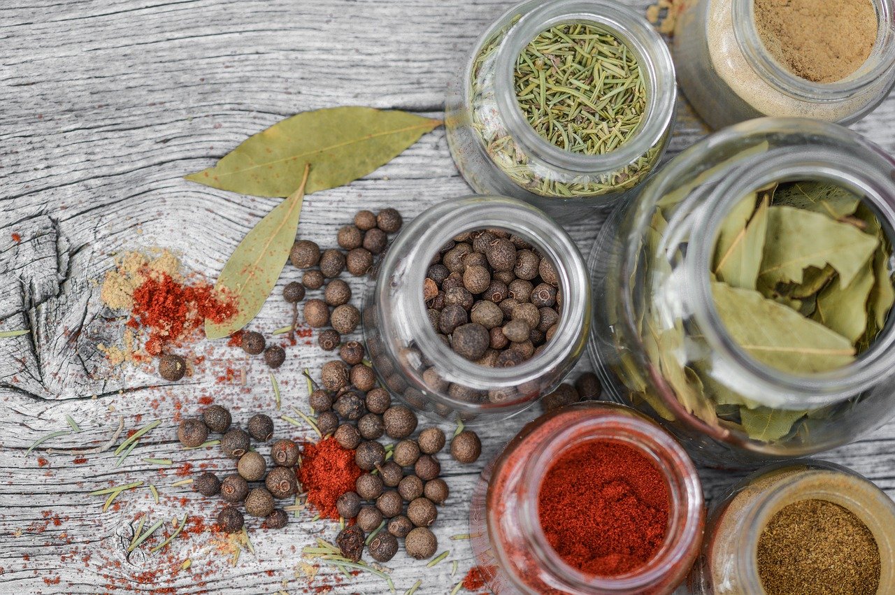 el sabor de las especias, especias, dieta medditerránea, dieta online