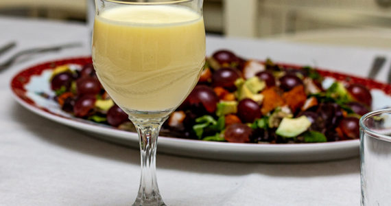 Sorbete de piña y coco, recetas de postre, recetas saludables, recetas light