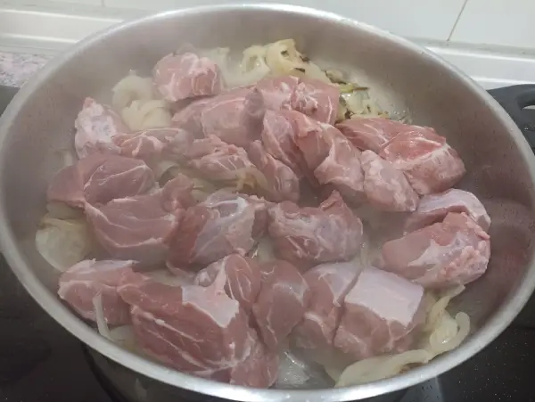 Cerdo con mostaza, recetas de carne roja, recetas fáciles, recetas saludables