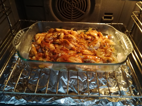 Pechuga de pollo con mostaza y miel, recetas de pollo, recetas saludables, recetas para adelgazar, recetas light