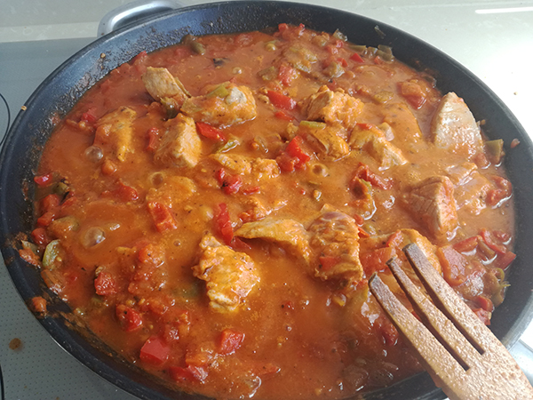 Atún con pimientos. recetas de atún, recetas light, recetas para adelgazar,