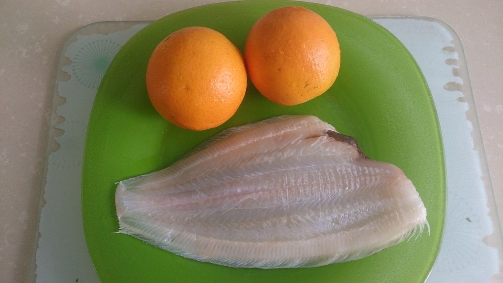 Lenguado a la naranja
