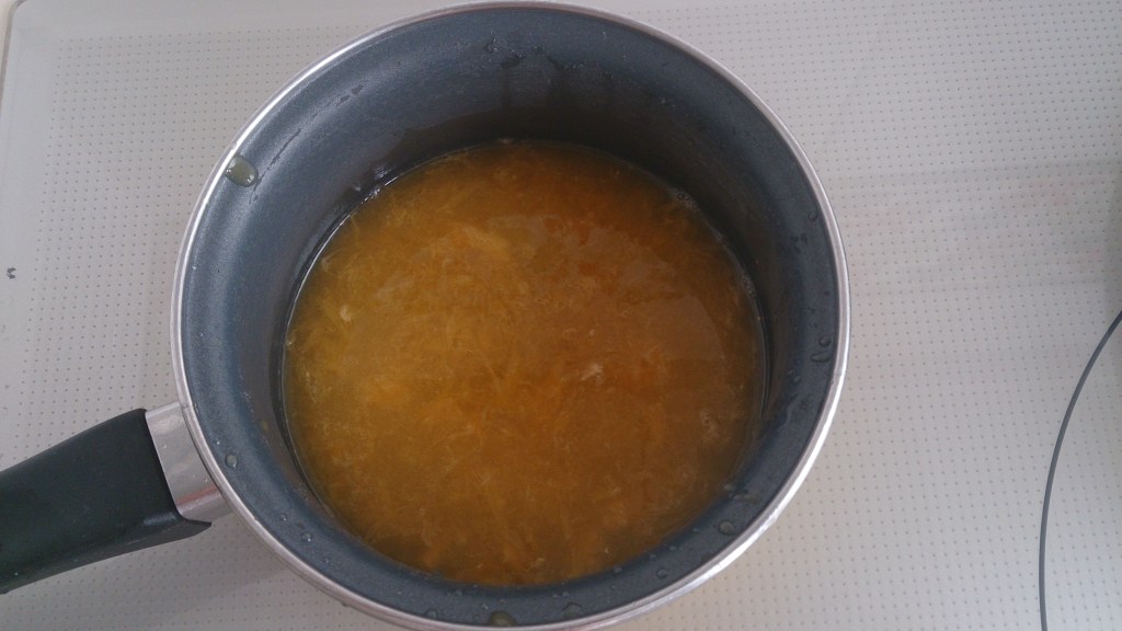 Lenguado a la naranja