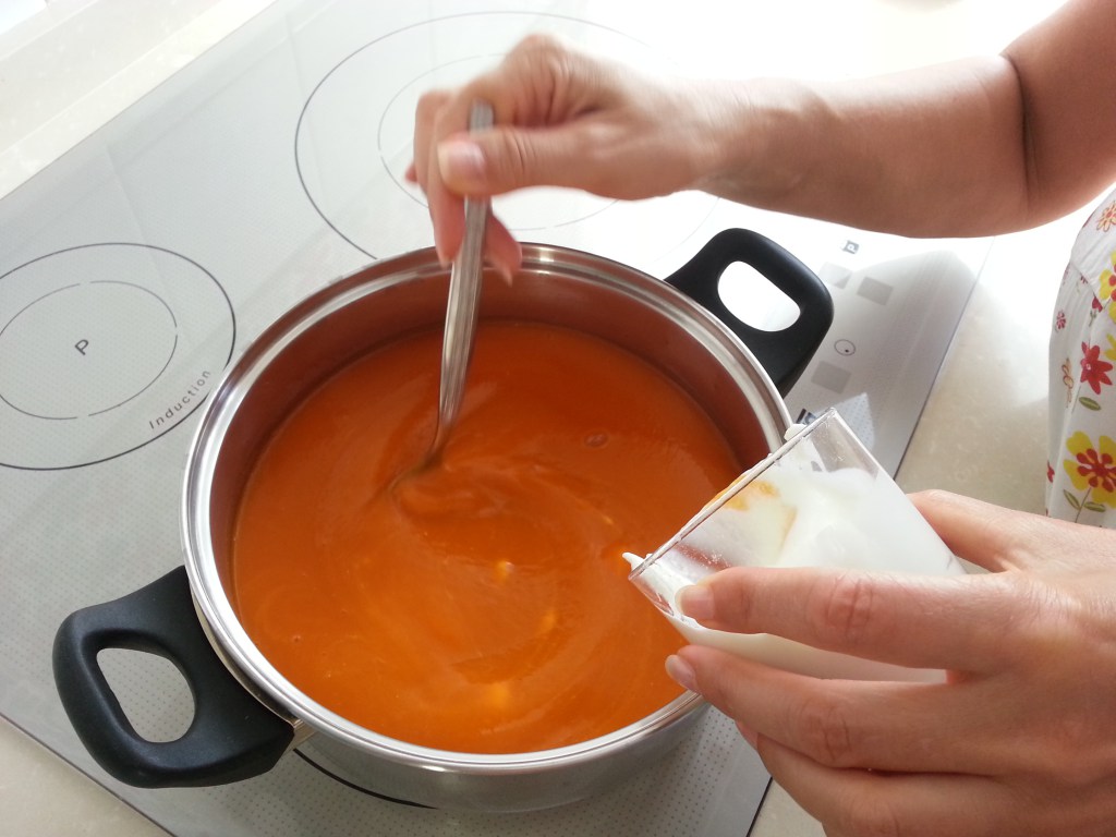 Crema de pimientos, cenas ligeras, recetas para adelgazar, recetas light, recetas de verdura