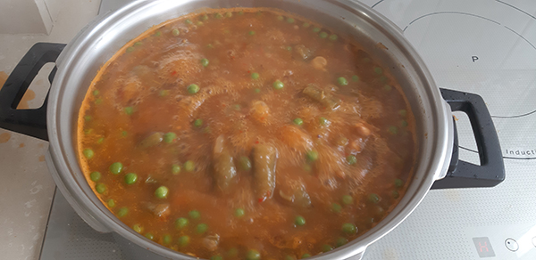 Cazuela de fideos 3