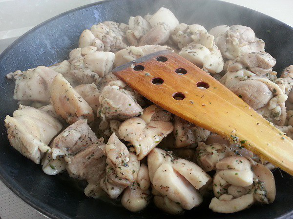 Pollo al ajillo, recetas de pollo, recetas saludables, recetas para adelgazar, recetas light