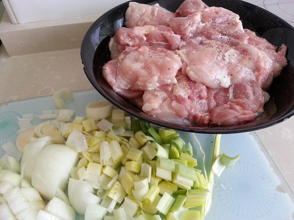 Contramuslos de pollo al txacolí,recetas saludables, recetas para adelgazar, recetas light