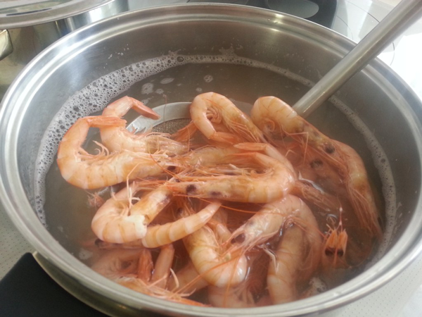 Alcachofas con gambas Alcachofas con gambas, recetas, recetas de verdura, recetas para adelgazar, recetas light.