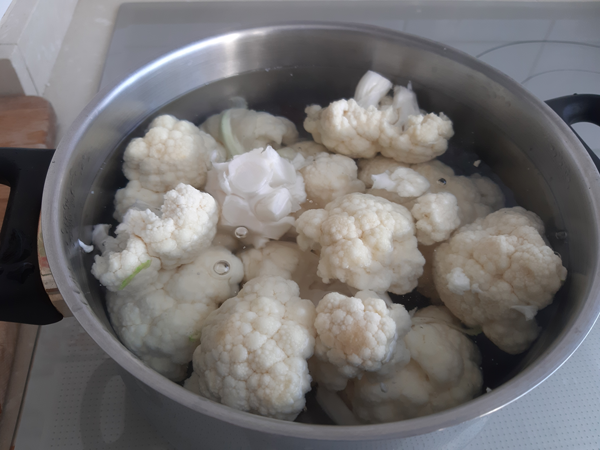 Coliflor al ajoarriero, recetas para adelgazar, recetas ligeras