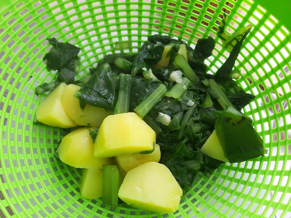 gas con patatas al perejil, recetas para adelgazar, recetas ligeras