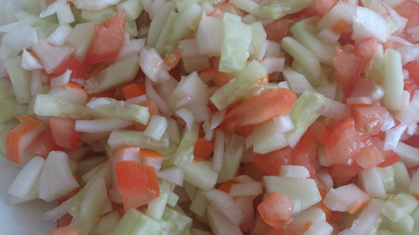 Pipirrana Pipirrana, recetas de verdura, recetas para adelgazar, recetas light