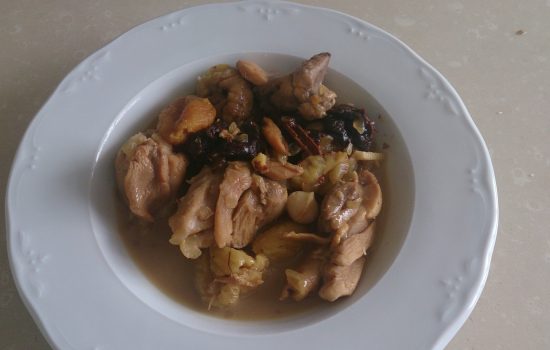 Pavo con piña, recetas de pavo, recetas saludables, recetas para adelgazar, recetas light