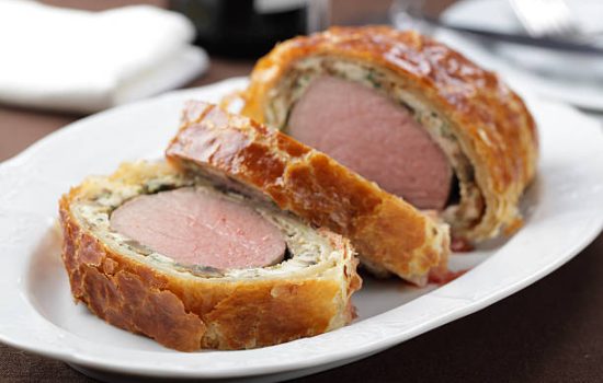 Solomillo Wellington, recetas de carne