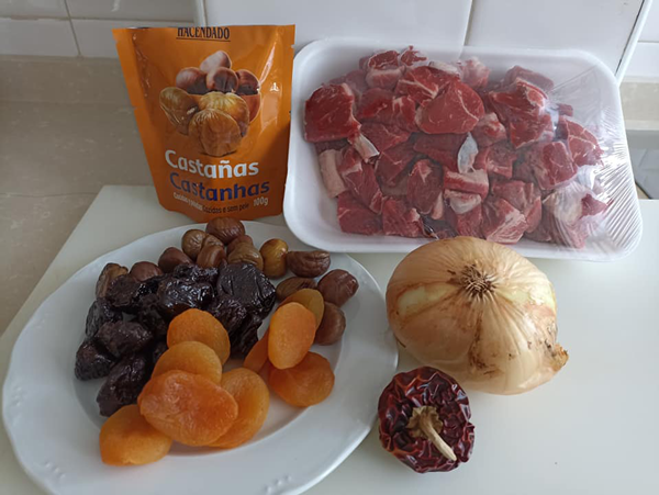 Ternera con frutos secos, recetas de carne, recetas saludables, recetas para adelgazar, recetas light