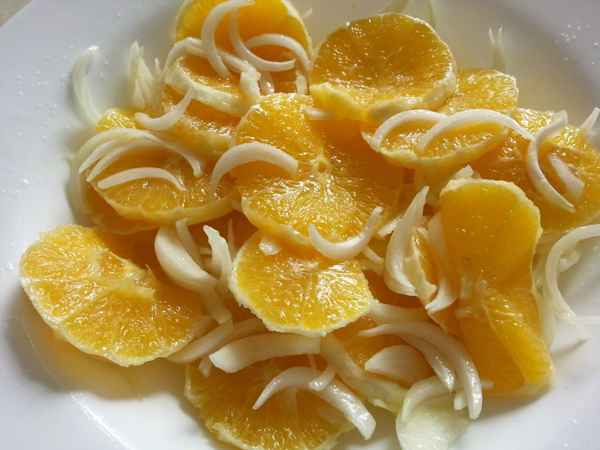 Ensalada de naranja, recetas de ensaladas, recetas para adelgazar, recetas saludables, dietas online, dietista online