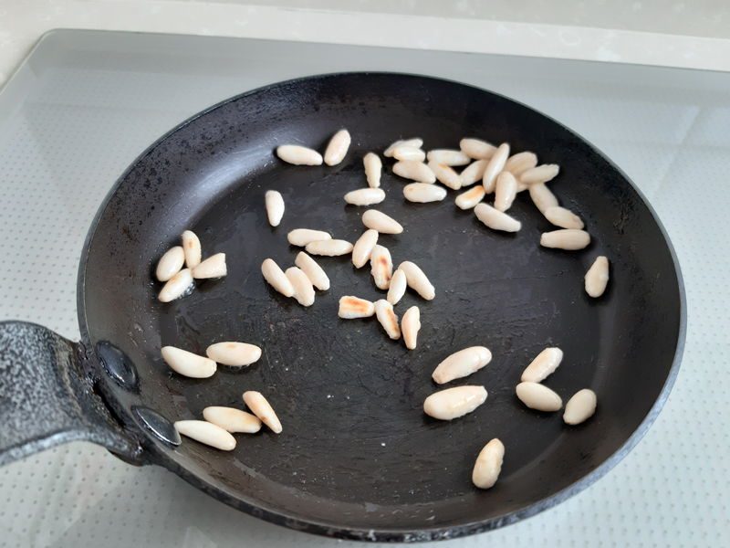 Ensalada templada de espinacas,r