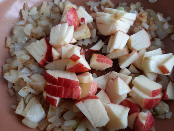 Ensalada templada de espinacas,r