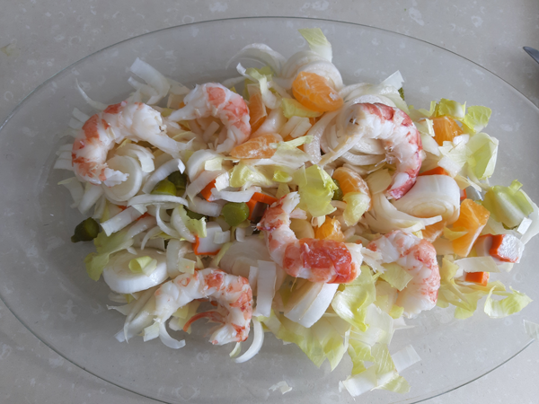 Ensalada agridulce de endivias Ensalada agridulce de endivias, recetas de ensalada, recetas light, recetas para adelgazar, dietista online, dietas online
