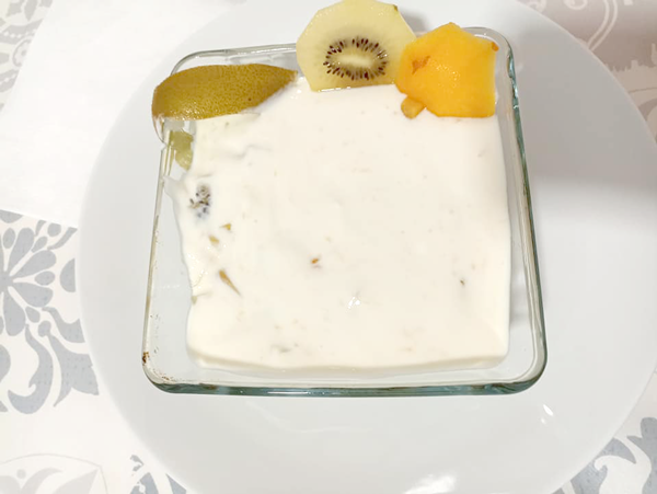 Macedonia de fruta con yogur a la naranja, recetas light, recetas para adelgazar, mermeladas light, dietas online, dietista online