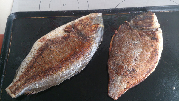 Dorada a las finas hierbas radas a las finas hierbas, recetas de pescado, recetas para adelgazar, recetas light