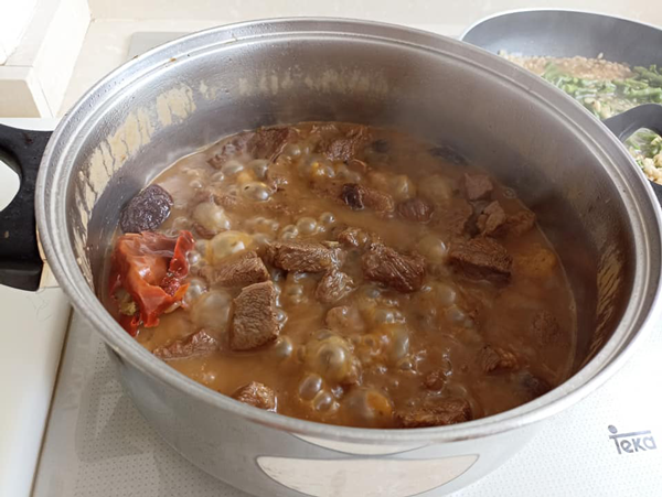 Ternera con frutos secos, recetas de carne, recetas saludables, recetas para adelgazar, recetas light