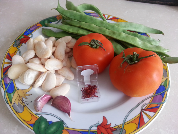 Paella de pollo, recetas de arroz, recetas salaudables, recetas para adelgazar, recetas light, dietas online, dietista online