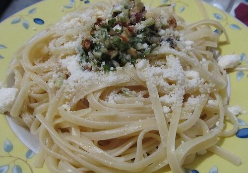 Tallarines con alcaparras, recetas de pasta, recetas light, recetas saludables, recetas para adelgazar recetas de pasta, recetas light, recetas saludables, recetas para adelgazar