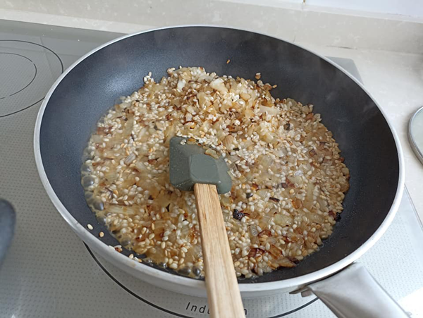 Arroz con Jamón y espárragos Arroz con Jamón y espárragos, recetas de arroz, recetas salaudables, recetas para adelgazar, recetas light, dietas online, dietista online