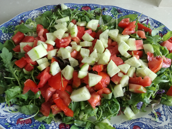 dietas online, dietista online, queso feta, ensalada griega, recetas, recetas de ensalada