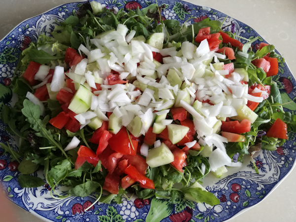 dietas online, dietista online, queso feta, ensalada griega, recetas, recetas de ensalada