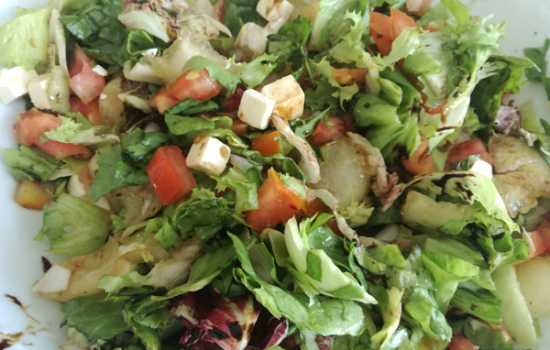 Ensalada de verano, recetas de ensaladas, recetas para adelgazar, recetas saludables, dietas online, dietista online, bolitas de melón, queso feta