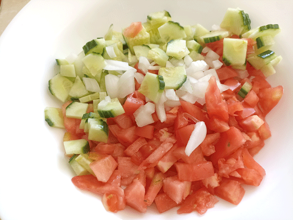 Salpicón de marisco, recetas de ensalada, recetas de pescado, recetas para adelgazar, recetas light, dietas online, dieta mediterránea