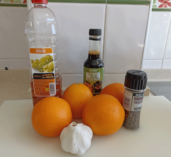 Pollo a la naranja (estilo chino), recetas de pollo, recetas saludables, recetas para adelgazr, recetas light, recetas mediterráneas, dieta saludable, dieta online