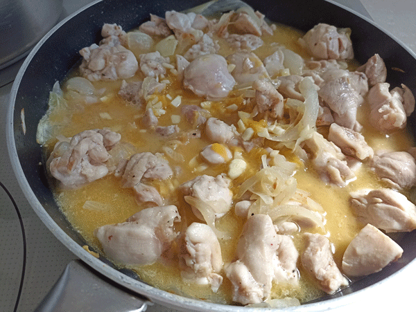 Pollo a la naranja (estilo chino), recetas de pollo, recetas saludables, recetas para adelgazr, recetas light, recetas mediterráneas, dieta saludable, dieta online