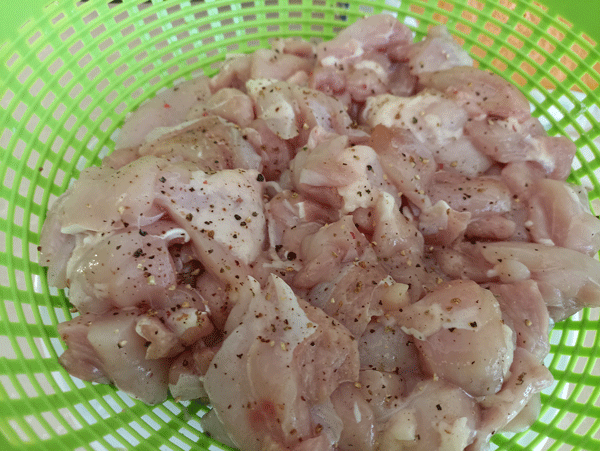 Pollo a la naranja (estilo chino), recetas de pollo, recetas saludables, recetas para adelgazr, recetas light, recetas mediterráneas, dieta saludable, dieta online