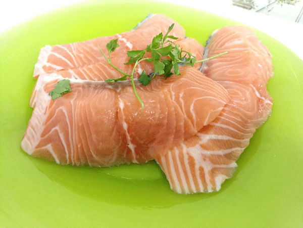 Salmón marinado, recetas de pescado, recetas ligeras, recetas para adelgazar, recetas light
