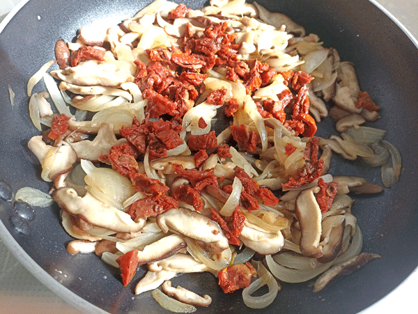 Salsa de setas shiitake, setas shiitake, recetas de salsa, recetas saludables, recetas para adelgazar, recetas light
