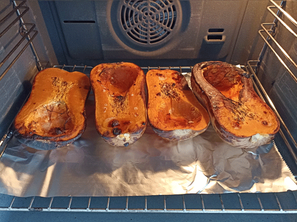 Calabaza rellena al horno, recetas de verdura, recetas vegetarianas, recetas saludables, recetas light, recetas para adelgazar