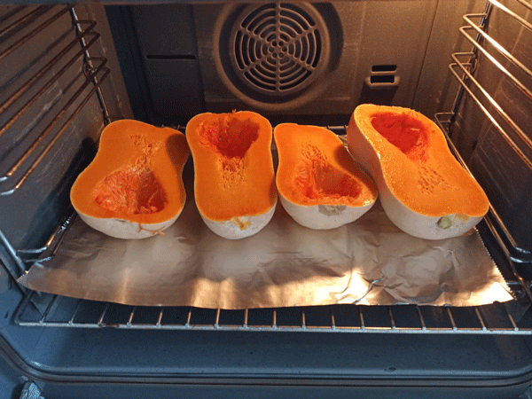 Calabaza rellena al horno, recetas de verdura, recetas vegetarianas, recetas saludables, recetas light, recetas para adelgazar