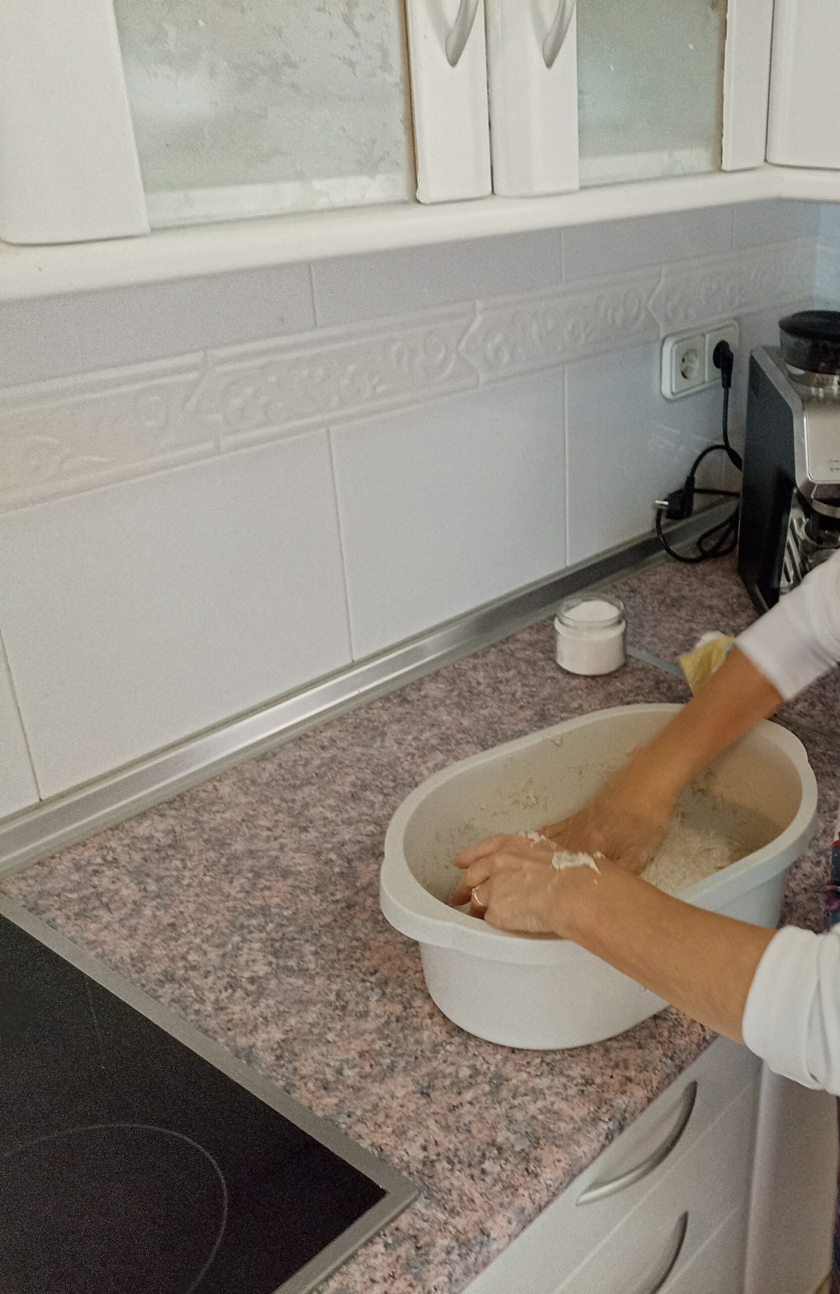 Pan casero de masa madre semi integral Pan casero de masa madre semi integral, pan de masa madre, pan semi integral, pan casero