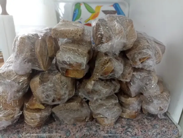 Pan casero de masa madre semi integral Pan casero de masa madre semi integral, pan de masa madre, pan semi integral, pan casero