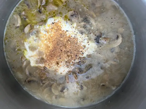 Crema de champiñones, recetas light, recetas ligeras, recetas saludables, recetas para adelgazar