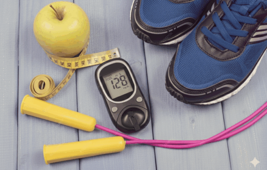diabetes y ejercicio midiendo la glucosa antes y despu&eacute;s de entrenar