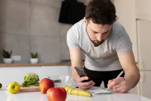 Consulta de nutrición online desde casa Consulta de nutrición online por videollamada con dietista y plan de hábitos en casa