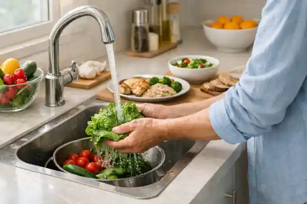 Higiene y seguridad de los alimentos tras un trasplante de h&iacute;gado