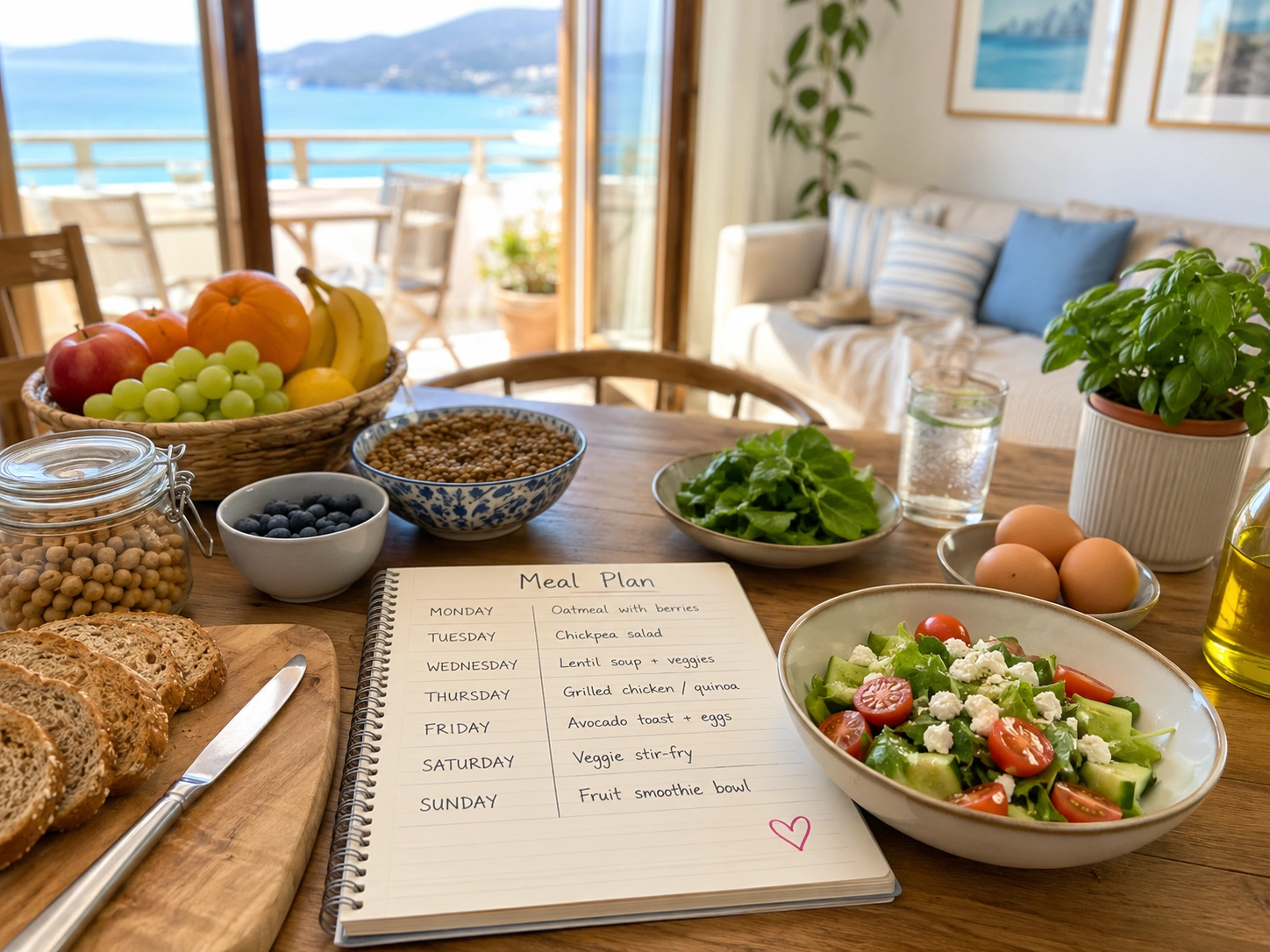 como-organizar-tus-comidas-en-vacaciones-sin-complicarte Organizar las comidas en vacaciones con un menú saludable y flexible