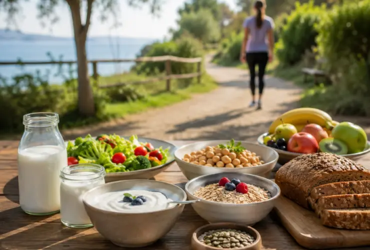 Alimentos ricos en fibra y fermentados para cuidar la microbiota intestinal