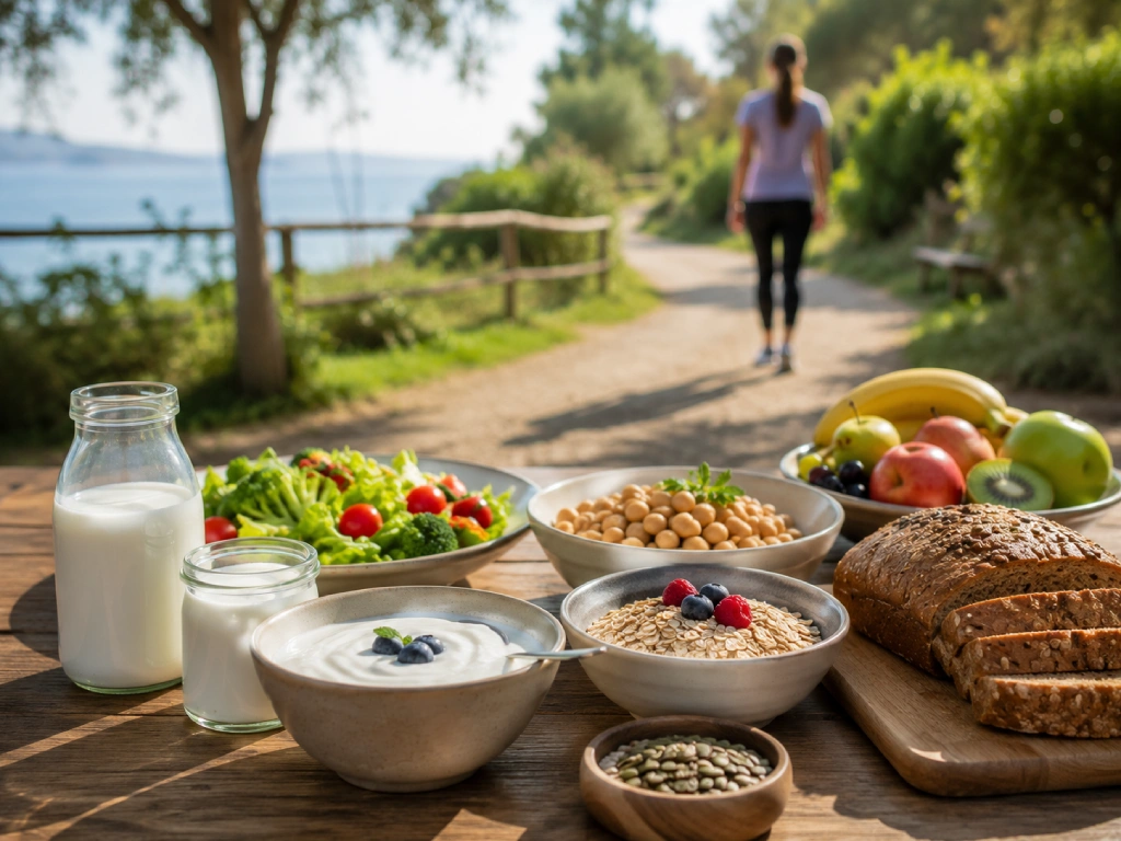 Alimentos ricos en fibra y fermentados para cuidar la microbiota intestinal